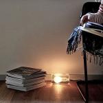 Nordic House Design Ice Table Lamp for Bedroom Children's Study Crystal Glass