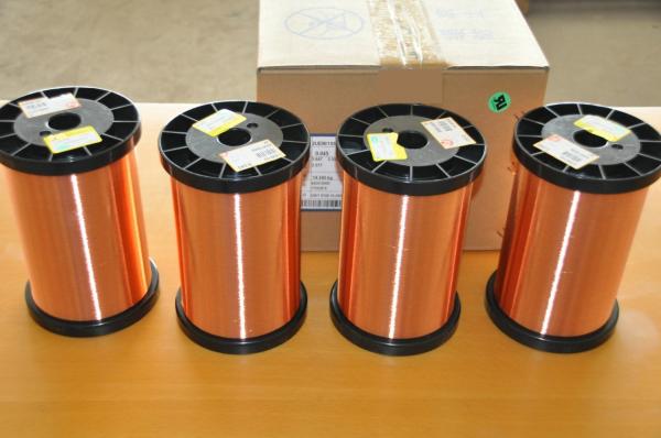 Buy cheap SWG / AWG Submersible Winding Wire Enamelled Copper Wire For Motor Winding from wholesalers