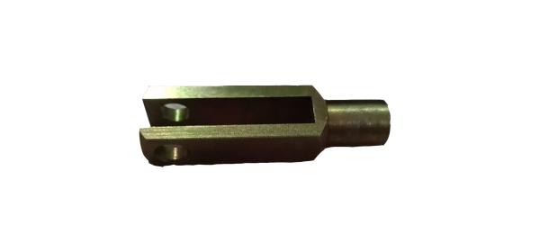 Buy cheap Galvanized Alloy Steel U Fork CT8 Custom Machinery Parts from wholesalers