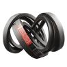 Buy cheap Polyester Cotton Canvas Fabric SPZ Industrial Wrapped Rubber V Belt for Machine Standard from wholesalers