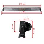 G5D Style 240W 80pcs 3W CREE LED LIGHT BAR 6000K 10-30V Combo Beam,Flood Beam,