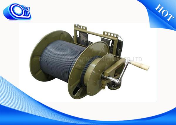 Buy cheap 1 ~ 12 Cores Fiber Optic Cable Reel For Trailers 2KM To 4KM Per Reel Package from wholesalers
