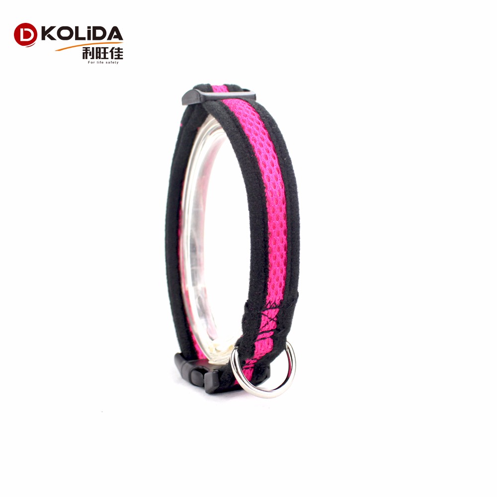 Softy Airmesh Nylon Dog Collars For Training Customized Adjustable Durable
