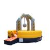 Buy cheap Lyons Toys 10M Yellow PVC Carnival Games Interactive Inflatable meltdown Adult Game wipeout course for adults from wholesalers