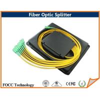 Buy cheap Multiport FBT Network Fiber Optic Splitter , Passive Optical Power Ra\ck Mount product