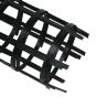 Buy cheap Black Biaxial PET Polyester Geogrid Mesh 25-200kN/M from wholesalers