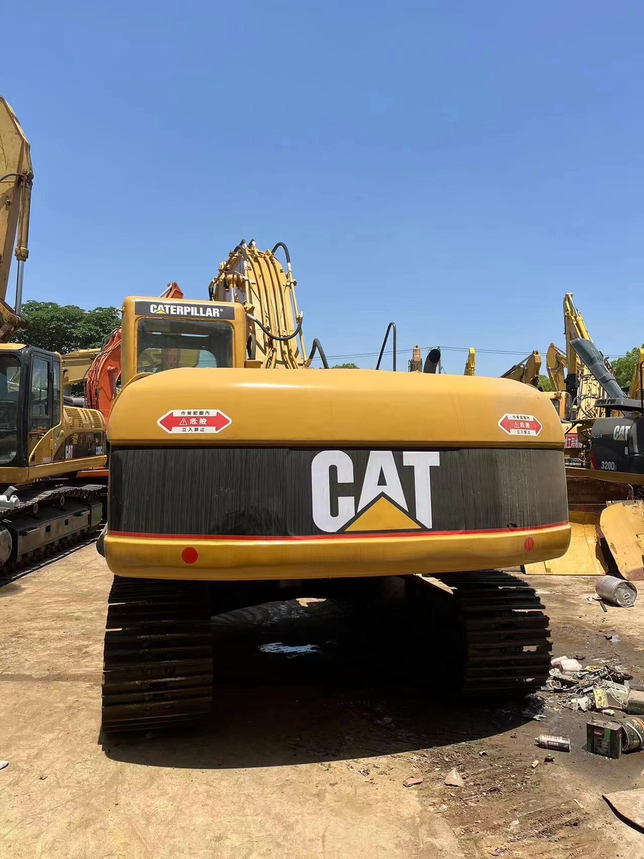 Good Condition Cat320C 20T Excavator with 0.8m3 Bucket Capacity Original Japan