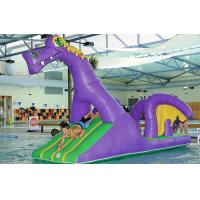 Buy cheap Creative Purple Dragon Water Obstacle Slide For Swimming Pool Games product