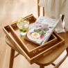 Buy cheap 3L Sustainable Bamboo Serving Tray For Dessert Food ISO9001 certificated from wholesalers