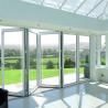 Buy cheap Aluminum Profile Folding Window Door Glass Slim Frame Glass Accordion Doors from wholesalers