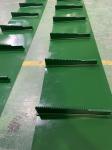 Smooth Petrol Green Pvc Conveyor Belt Custom Made 2ply 3ply