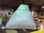 PVC Tarpaulin Giant White Inflatable Water Toy / Inflatable Iceberg For Water