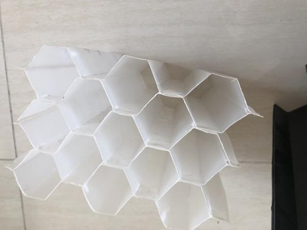Buy cheap PP Tube Settler Media Wastewater Treatment Machine Parts Use In Textile And Printing from wholesalers