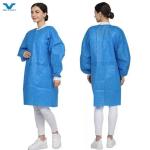 Label Accessories Included Waterproof Nonwoven Disposable Lab Coat for Doctors