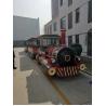 Buy cheap Big Trackless Sightseeing Train Amusement Equipment 42 Seats 28 Km/h from wholesalers