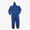 Buy cheap White, Blue SBPP / SMS / PP / PE Protection Gown With Long Sleeve, Prepositive Zipper WL6020 from wholesalers