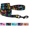 Buy cheap Floral Dog Harness Leash Nylon Pattern Flower Print Adjustable Long Lifespan from wholesalers