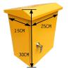 Buy cheap Yellow Steel Electrical Enclosure Outdoor Power Supply Cable Distribution Box Waterproof from wholesalers