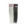 Buy cheap Black Or White Long Indian Human Hair Extensions / Sleek Hair Weaving from wholesalers
