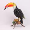 Buy cheap Metal Toucan Blue Bird Garden Ornament with Nature-Inspired Decoration from wholesalers