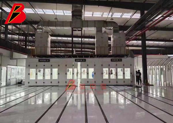 Buy cheap Industrial Car Repair Multi Station Metal Sheet Painting Line from wholesalers