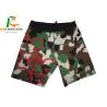 Buy cheap Camo Mens Hawaiian Board Shorts , 4 Way Stretch Boardshorts With Zipper Pocket from wholesalers