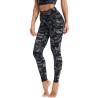 Buy cheap Camouflage High Waisted Workout Leggings Digital Printing Quick Dry from wholesalers