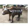 Buy cheap Life Size Artificial Cow Vivid Fiberglass Animal Cattle Statues from wholesalers