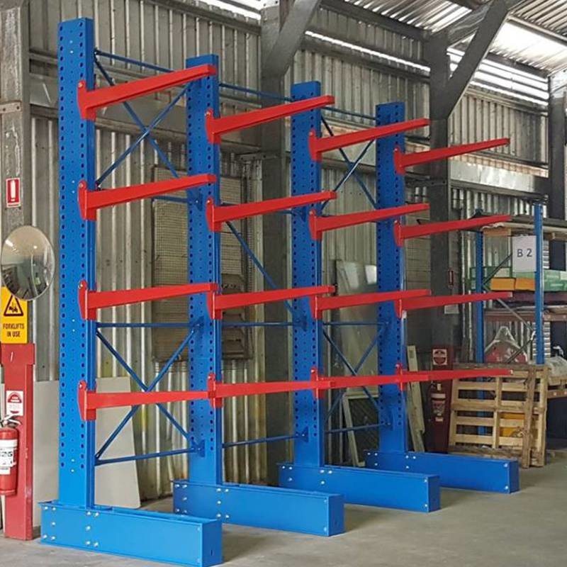 Vertical Q235B Cantilever Racking System ISO I Beam Cantilever Rack