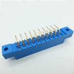 3.96mm pitch edge connector slot 805 right angel through hole dip edge card