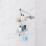 adjustable Shower Caddy Hanging Bathroom Showerhead Rack Organizer Shower Shelf