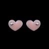 Buy cheap 925 Children Silver Jewellery Cute Cat Ear Studs With Black Epoxy from wholesalers