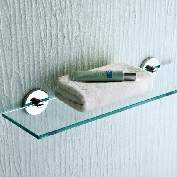 Buy cheap Glass Sus304 Bathroom Accessories Shelves Durable Polished from wholesalers