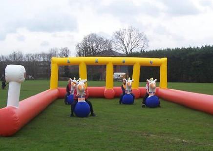Buy cheap Waterproof Inflatable Sports Games / Safe Inflatable Bull Riders For Team Building from wholesalers