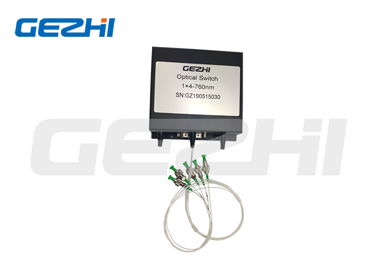 High Channel Isolation Fiber Optical Switches 1x4 Mechanical