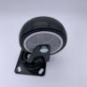 Buy cheap Swivel 5 Inch Plate Caster Wheels On Black Polyurethane Wheels from wholesalers