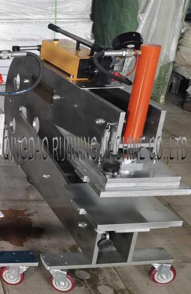 Buy cheap Hydraulic Spot Repair Conveyor Belt Repairing Machine Vulcanizing Press 1.1Kw from wholesalers