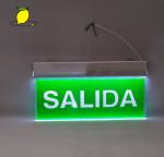 led exit sign emergency light rechargeable led light price