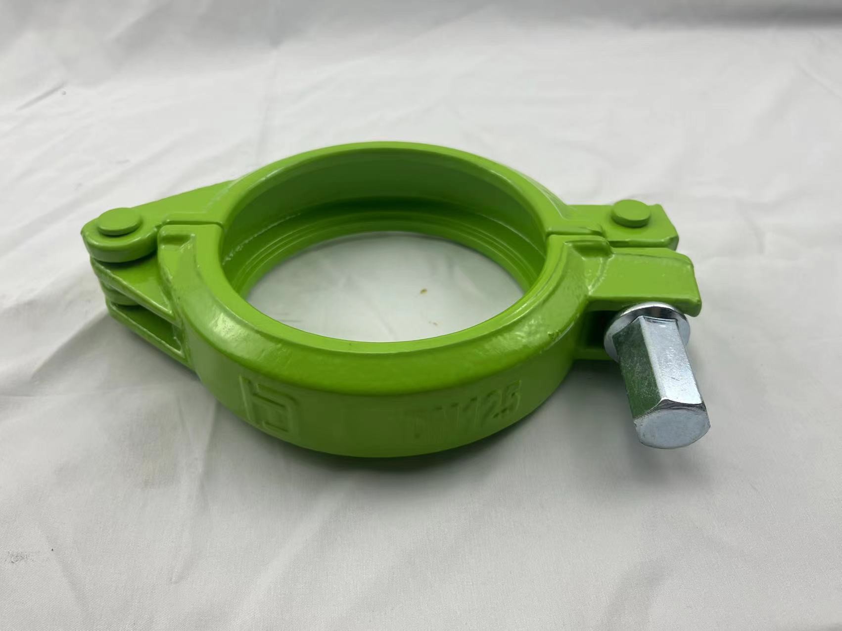High Pressure Putzmeister Concrete Pump Parts DN125mm 5 Inch Concrete Pump Pipe Clamp