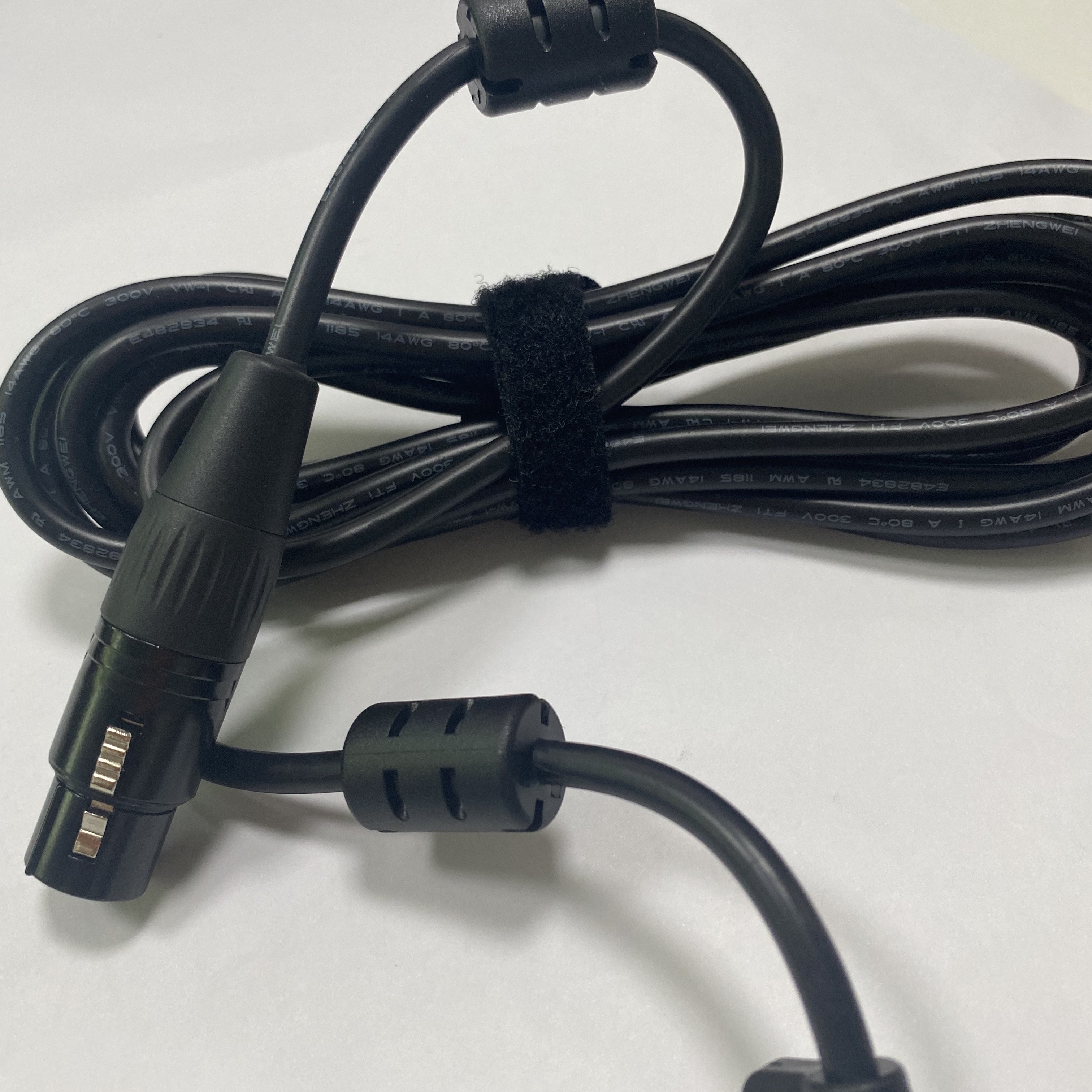 XLR 3P Connector to SR injection Connect cable with 1185 two core cable