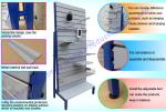 Professional Hat Helmet Retail Shop Stand Racks Slatwall Cap Display