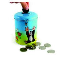 Buy cheap round coin bank tin box product