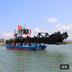 Lake Automatic Gear Drive Aquatic Weed Harvester Water Hyacinth Cutting Ship
