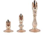 Corrosion Proof 19cm Height Rustic Metal Candle Holders