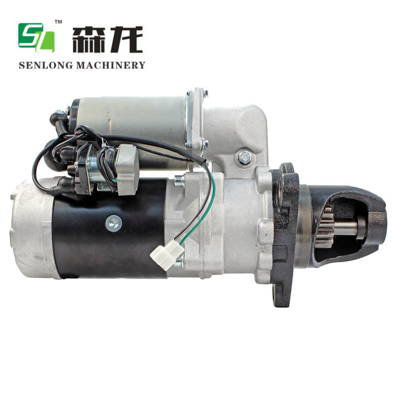11T Starter Motor Komatsu 6D125 6008133631 6008133632 6008135111 6008135711 6008136610 6008136611 6008136630