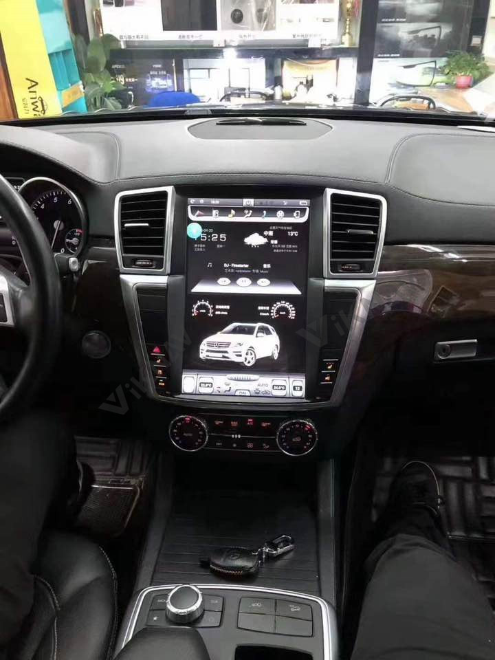 ML350 Mercedes Benz Radio Stereo Player Vertical Android Head Unit