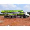 Buy cheap 13670*2500*4000mm 4 Boom Sections Used Concrete Boom Pump Truck with Mercedes Chassis from wholesalers