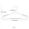 Buy cheap 42cm Non Slip Clothes Hangers , Striped Plastic Hotel Hangers from wholesalers