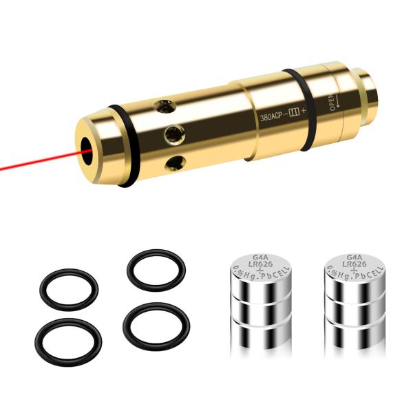 Buy cheap 630nm - 670nm Red Shotgun Laser Cartridge 380ACP Caliber Brass from wholesalers