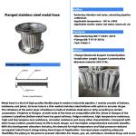 Chemical Anti-Corrosive Gas Compensator 304 SS Braided Metal Hose Flexible With